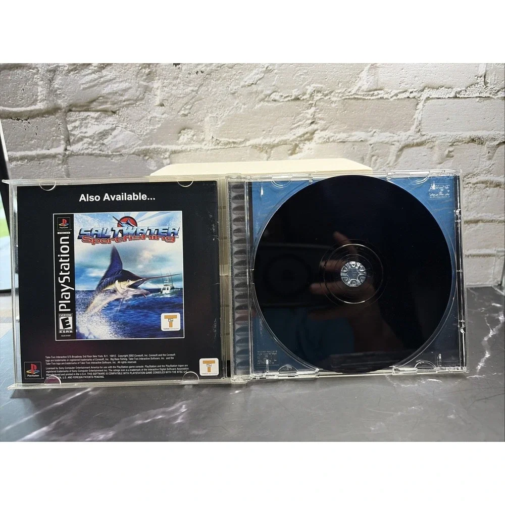Sony‎ PlayStation Lot (4 Games) -Gex Enter The Gecko, Big Bass Fishing, etc.